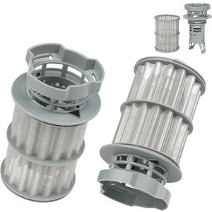 2PCS 645038 Dishwasher Filter for Bosch Thermador, Dishwasher Filter Replacement Parts AP4339631, 00651097, 1560725, 651097, AH3479708, EA3479708, PS3479708, PS8730270