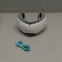 SKG Heated Eye Massager with Heat & Compression, Ultra-Quiet Eye Mask Massager for Relaxation and Eye Strain Relief, Ideal Christmas Gift for Women and Men (ES500) (White)