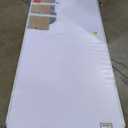 VIZ-PRO Dry Erase Board/Magnetic Whiteboard, 96 x 40 Inches, Large Wall Mounted Board for School Office and Home