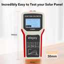800W Solar Panel Tester MPPT Photovoltaic Multimeter & Watt Meter Smart Portable Tool for Solar PV Panel Data & Troubleshoot Measures Power Output, Performance and Open Circuit Voltage