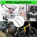 Cotter Pin Assortment Kit,Hincell 302pcs 13 Size Cotter Pins Assortment Kit 304 Stainless Steel R Clips Hardware Pins & Hairpin Cotter Pins Set for Trucks, Engine Repair