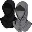 YRANXQUN Ski Mask for Men Women, Balaclava Full Face Head Neck Gaiter Cover, Summer UV Protection Cooling Outdoor 4 PCS
