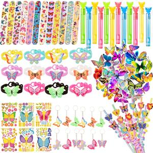 Butterfly Party Favors,Fairy Birthday Party Butterfly Themed Birthday Decorations Party Supplies 116pcs
