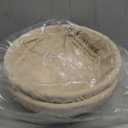 DOYOLLA Bread Proofing Baskets Set of 2 8.5 inch Round Dough Proofing Bowls and Liners Perfect Home Sourdough Bread Baking supplies