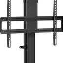 monTEK Motorized TV Lift for 43-88 inch TVs, Ceiling&Vertical TV Lift Mechanism with RF Remote, Smart Phone & Voice Control via WiFi, Up to 132lbs, 4X Load Tested, Max VESA 600 * 400