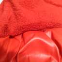 Double-Buckle Design Warm Windproof Pet Coat with D-Ring Pet Vest Hoodie Winter Clothing for Poodles Pugs Shiba Inus,Red,S