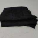 Curtains, Full Curtains Long for Dining Room, Soundproof Window Treatment Drapes for Hall Room, Black, Set of 2 Panels, Size 41,5 x 65 