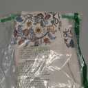 AIRCOWRIE Waterproof Vinyl Tablecloths, Heavy Duty Oil Proof Spill Proof Plastic Table Cloth, Wipe Clean PVC Table Cover for Spring Indoor and Outdoor Use (Embroidery Flower, 54140, Rectangle)