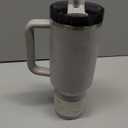 STANLEY Quencher H2.0 Tumbler with Handle and Straw 40 oz | Flowstate 3-Position Lid | Cup Holder Compatible for Travel | Insulated Stainless Steel Cup | BPA-Free | Fluted Ash Gloss