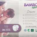 Bambo Nature Hypoallergenic Baby Diapers, Eco-Labelled Sustainable Diapers, Enhanced Leakage Protection, Totally Chlorine-free, Skin Friendly, and Super Absorbent - Size 1 (36 Count)