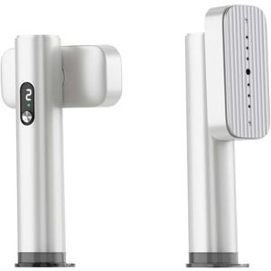 Steamer for Clothes, 2-in-1 Portable Handheld Garment Steamer, Dual Voltage 100-240V, 15s Fast Heat-Up, 90ml Water Tank, Lightweight Portable Garment Steamer, Powerful Wrinkle Remover for Travel/Home