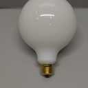 MRDENG Globe Light Bulbs 60 Watt Replacement for Decorative,E26 Dimmable Soft White Large G40(G125) 6Watt(60Watt Equivalent) LED Bulb,2700K(Warm) Pack of 1