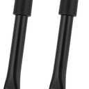 Brake Extenders for Wheelchair, 2PCS Handle Extension, Transport Chair Assistive Devices for Heavy Reclining Wheelchair (Black, 6.7 Inch)