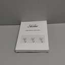 24 Pack Self Adhesive Hooks Heavy Duty - 33lb Max, Transparent, Waterproof, Sticky Wall Hooks for Keys, Bathroom, Shower, Outdoor, Kitchen, Door, Home Improvement, Utility Hooks