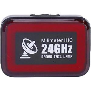 Bike Radar Tail Light with 24GHz Radar Detection, Active Alert & Brake Sensing, 500m Visibility, 5 Modes for Road/MTB Cycling Safety Light, Vibration Wake-Up, IP64 Waterproof, Type C