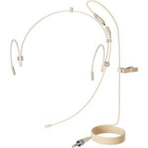 J K Professional Headset/Headworn Microphone MIC-J 071S Compatible with Sennheiser Wireless System - Omnidirectional Mic - Super Lightweight & Creative Design & Smallest Cartridge