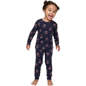 GAP Baby Toddler Long John Pajama Set (18-24 Months, Fs Santa)