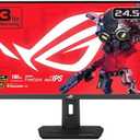 ASUS ROG Strix 24.5” 1080P USB-C HDR Gaming Monitor (XG259CS) - Full HD, 180Hz, 1ms, Fast IPS, Extreme Low Motion Blur Sync, G-SYNC Compatible, Tripod Socket, DisplayWidget, AI Gaming