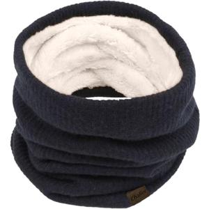 Chalier Infinity Scarf Winter Double-Layer Neck Warmer Knit Fleece Lined Circle Loop Scarves