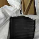All-Clad HA1 Expert Hard Anodized Nonstick Square Grill Pan For Stovetop 11x11 Inch Oven-Safe Up to 500°F, Grilling, Professional Cookware, Dishwasher-Friendly, Oven-Safe Up to 500°F, Black