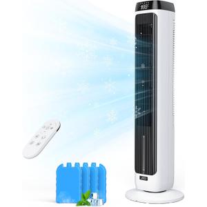 JRD 41inch Bladeless Tower Cooling Fan for Office