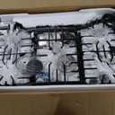 GASLAND Gas Cooktop 36 Inch with Griddle, PRO GH3365EF 5 Burner Propane Stovetop with Reversible Cast Iron Grill/Griddle, Gas Countertop Plug-in, NG/LPG Convertible Cooktops, Black