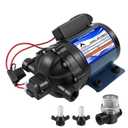 12V RV Water Pump, 7GPM 60 PSI Water Diaphragm Pump with 1/2" FNPT, HY-70601T, with Filter and Adapter, Replacement EF7000-BOX Pump, for Agricultural Irrigation, RV, Marine Deck, Yacht