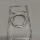 TORRAS 360 Magnetic Stand for iPhone 17 Pro Case, [Fit for MagSafe] [Rotatable Ring Kickstand] [4X MilGrade Shockproof] Slim Phone Cover, Camera Button, Crystal Clear, Transparent, Ostand O3 Fitness