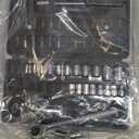 Performance Tool W1168 SAE/Metric 60-Piece Socket (1/4-Inch & 3/8-Inch Drive) and Bit Set