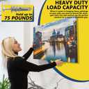 4 x 60PCS #8 Self-Drilling Drywall Anchors and Screws Kit, Heavy Duty Wall Anchors for Drywall, 30pcs 1/2 * 1-1/4 Anchors & 30pcs #8 * 1-3/8 Screws, Drywall Anchor Kit, 75LB Hanging and Mounting