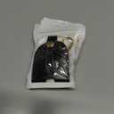 4 x Leather Keys Sleeve for Broken Car Key Loop Replacement, Keychain Cover Cute Protector and Holder for Men, Women (Black)