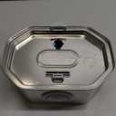 Cat Water Fountain Stainless Steel 108oz/3.2L, APAUK Automatic Pet Fountain Dog Water Dispenser with Water Level Window, Quiet Cat Fountain for Drinking, Inside with Replacement(1 Filters&1 Sponges)