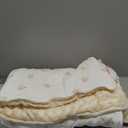 Winter Car Seat Blanket for Babies, TOG 3.5 Warm Minky Dot Carseat Swaddle Blankets for Infants Newborn, Universal Fit for Baby Car Seat, Sheep, 35.4"x35.4", Sheep