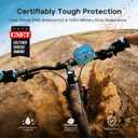 Tribit StormBox Micro 3 Bike Speaker, 13W Portable Bluetooth Speaker with IP68 Waterproof, 24H Playtime, Wireless, BT6.0, Loud Sound, TWS Pairing, XBass, Magnetic & Strap for Outdoor/Home/Golf/Kitchen