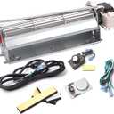 Adviace Replacement Fireplace Blower Kit for Heatilator, Majestic, Lennox, Temco Fireplace, GFK4B GFK4 FK4 GFK4A Fireplace Fan Blower Kit for Heatilator GNBC33,NDV4236I,ND3933