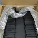 Countertop Tile Sample Display Rack, Metal 20 Card Slots Tile Display Stand, Portable Ceramic Sample Holder Stand, Small Tiles Sample Storage Rack Tile Sample Organizer for Vendors Retail Counter