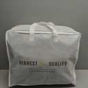 L LOVSOUL Down Alternative Queen Comforter Duvet Insert,All Season Duvet Insert with Corner Tabs,Black Comforter Queen Size 90x90Inches