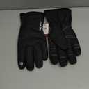 Winter Gloves Men Women Made with 3M Insulation, -20F GEANI-TEX Waterproof Ski Gloves for Cold Weather, 5-Layer Thermal Snow Gloves, 10 Touchscreen Fingers Snowboard gloves for Cycling, Hiking (Black)