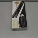 HOT TOOLS Pro Artist Black Gold Ionic 1 Inch Flat Iron - Use as Straightener for Sleek Straight Hair or Use Rounded Edges for Shiny Curls and Waves, Stylist-Preferred Styles