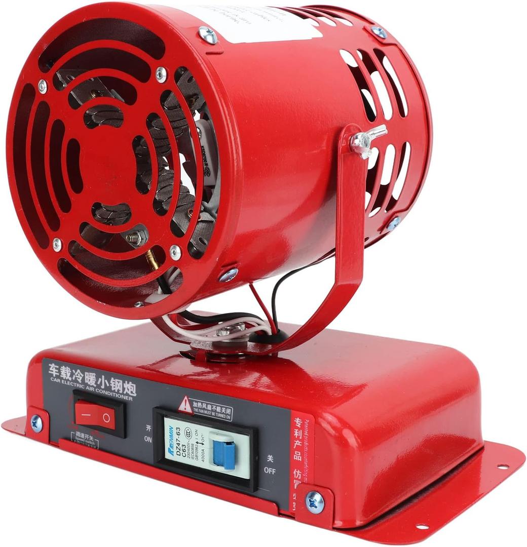 Car Heater, 1000W1200W Portable Windshield 2 in 1 Defogger Defroster Instant Heating and Cooling Vehicle Mounted Air Heater(24V)