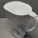 Brita Large Water Filter Pitcher for Tap and Drinking Water, Includes 1 Standard Filter, BPA-Free, Lasts Two Months, 10-Cup Capacity, Bright White