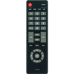 NH305UD Replace Remote Control fit for Emerson TV LF501EM4 LF501EM4F LC320EM3FA LF402EM6 LF402EM6F LF461EM4 LF461EM4A LF501EM4A LF501EM5 LF501EM5F LF501EM6F NH310UP 32FNT004 NH303UD NH304UD 32FNT005