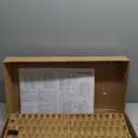 SONGMICS Laundry Hamper with Lid, 17.2 Gallon (65 L) Synthetic Rattan Clothes Laundry Basket with Lid and Handles, Foldable, Removable Liner, Goose Yellow ULCB165N01