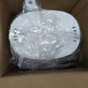 Creative Co-Op 72" Embossed Mercury Glass Ornament Garland (Taupe & Cream)