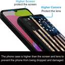 DAIZAG Compatible with Samsung Galaxy A03S 4G Case,All-Round Protection Shockproof Anti-Scratches TPU Cover,Cases for Man Woman-1776 Vintage USA Flag Wood American Flag
