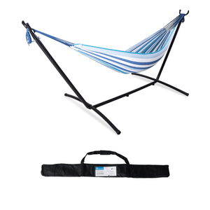LAUREL CANYON Hamaca para 2 Personas con Soporte de Acero Duradero Que Ahorra Espacio, Capacidad de 450 Libras, Bolsa de Transporte Premium incluida LAUREL CANYON Hamaca para 2 Personas con Soporte de Acero Duradero Que Ahorra Espacio, Capacidad de 450 Libras, Bolsa de Transporte Premium incluida