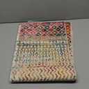 Moroccan Small Rug for Bedroom, 2x3 Colorful Rug Non-Slip Washable Indoor Door Mat, Soft Low-Pile Distressed Kitchen Mat Floor Carpets for Bedside Kitchen Entryway Bathroom