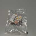 3D Flower Fridge Magnets Cute Mini Colorful Decorative Magnets Photo Wall Fixing Suitable for School Office Locker Kitchen Cabinet Whiteboard 16 Pcs (Pink White)