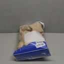 MIULEE Back Tab Beige Curtains 102 Inch Long 2 Panels Set for Living Room Bedroom, Cream Rod Pocket/Pinch Pleated Light Blocking Thermal Insulated Room Darkening Floor to Ceiling Blackout Drapes