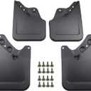 Mud Flaps Splash Guards Compatible with Toyota Tacoma 2024 2025, 4PCS Mud Guards Accessories Front and Rear, No Drilling Heavy Duty Fender Mudguards Kit with Hardware Accessories (Extra Large Version)
